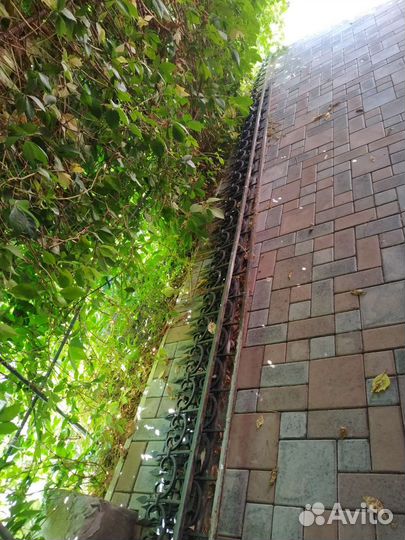 Кованный забор бу