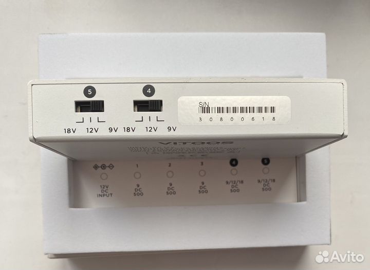 Блок питания для гитарных педалей Vitoos