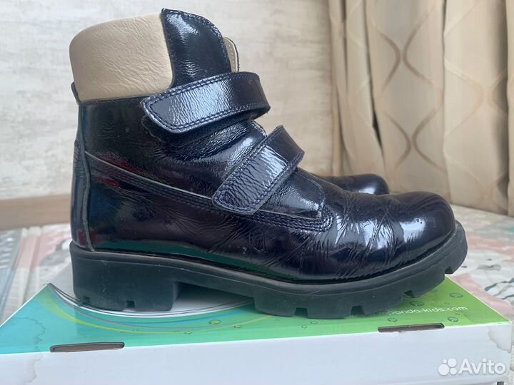 Ботинки демисезонные для девочки 35 размер