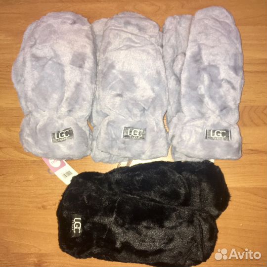 Варежки зимние женские