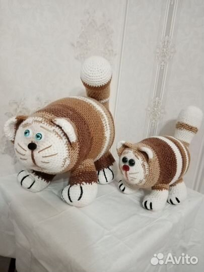 Вязаные игрушки ручной работы