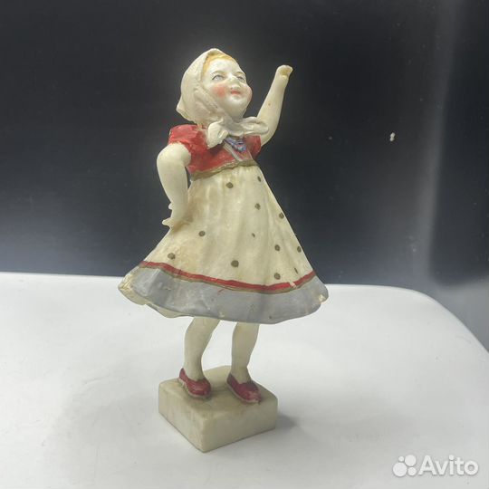 Кукла качалка фхи девочка Плясунья СССР (сзр)