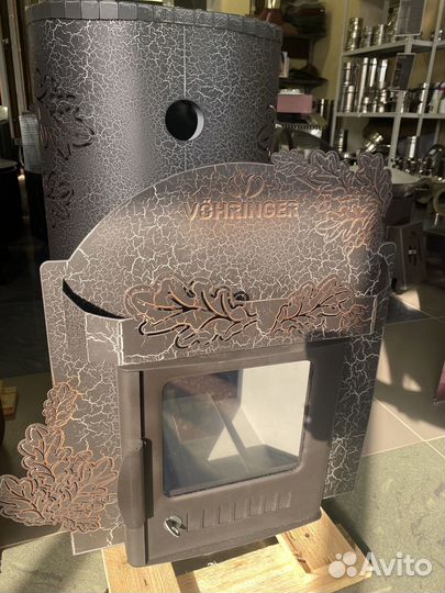Печь дровяная для бани