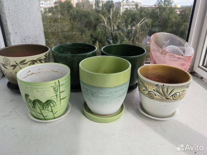 Горшок керамический