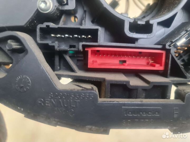 Подрулевой переключатель шлейф renault megane 2