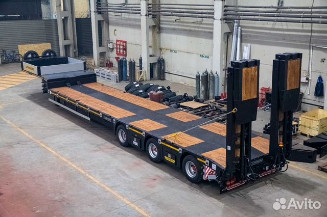 Полуприцеп трал (тяжеловоз) Juterborg JTB-40, 2023