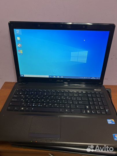 Ноутбук asus x52j i5