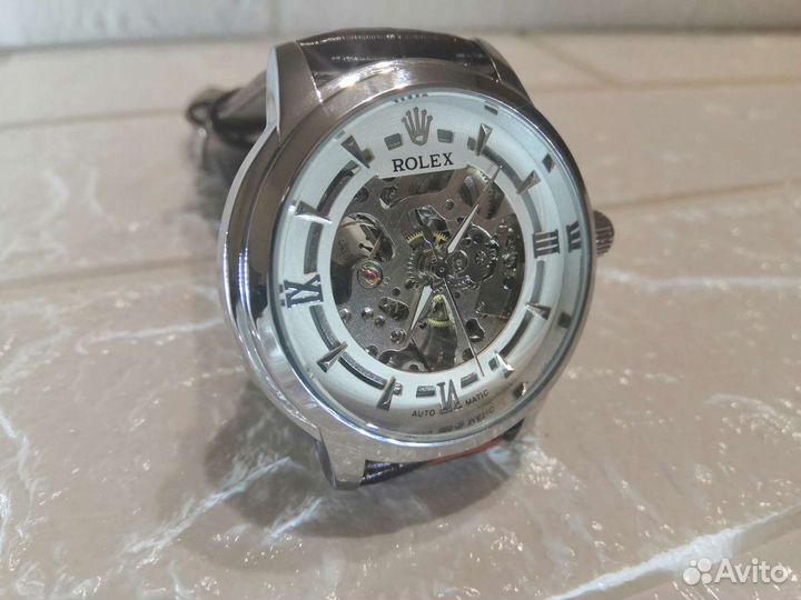 Часы мужские механические скелетоны