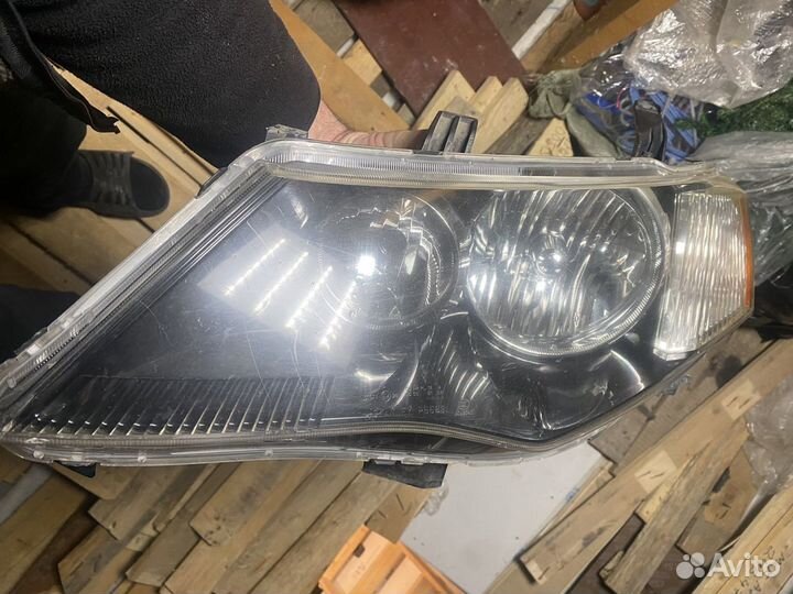 Фара. Воздуховоды хром. Для outlander xl