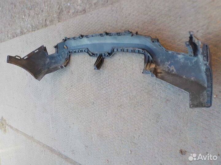 Накладка на бампер задняя hyundai creta