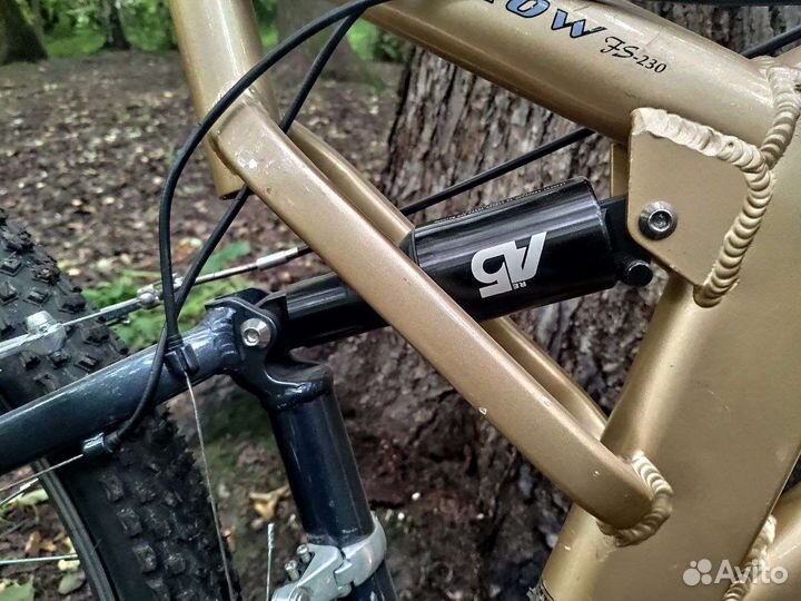 Горный велосипед, двухподвес