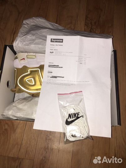 Nike Supreme Air More Uptempo 10-us