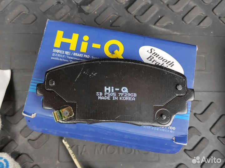 Тормозные колодки Киа Пиканто