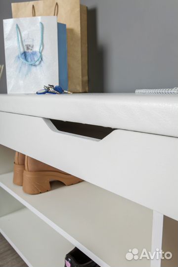 Обувница Liga с откидной крышкой 1055х314х500