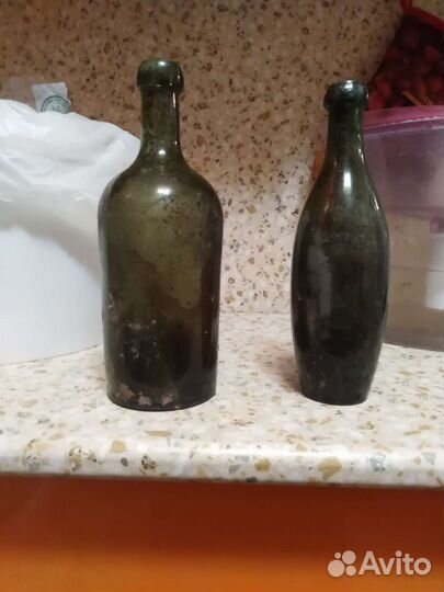 Старинные бутылки