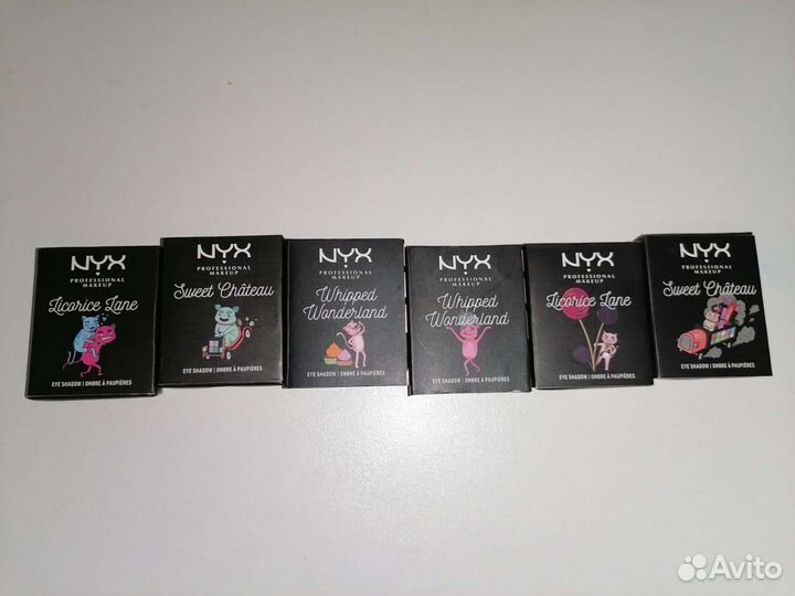 Тени для век NYX