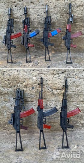 Миниатюра ак в масштабе 1/6