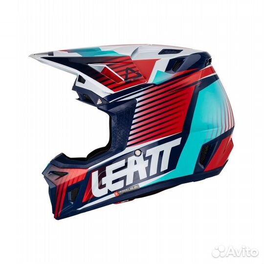 Мотошлем Leatt Moto 8.5 Helmet Kit Royal