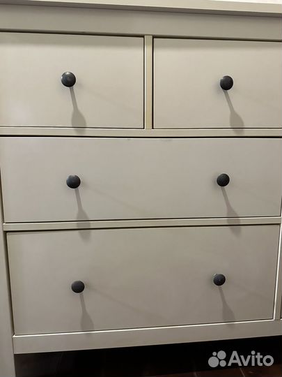 Комод IKEA Хемнэс белый бу