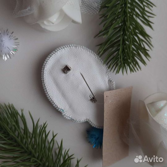 Заколка для волос. Подарок ручной работы