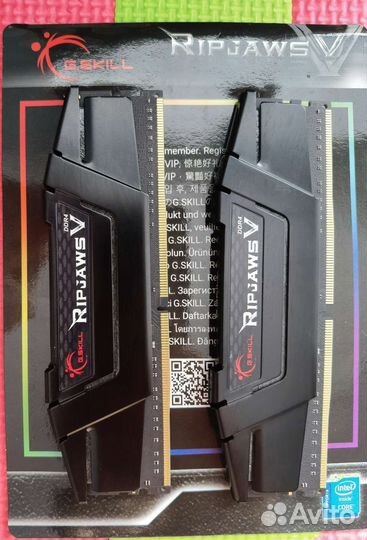 Память G.Skill ripjaws V 16 гб