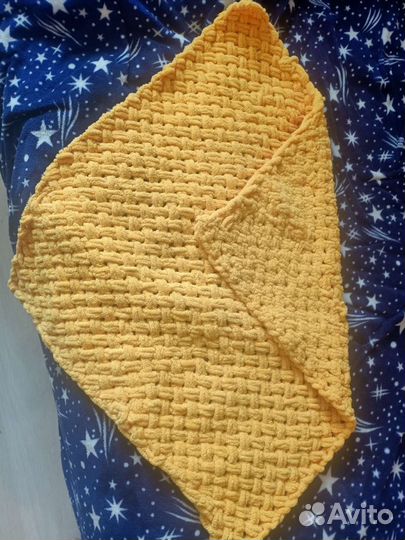 Плед детский плюшевый