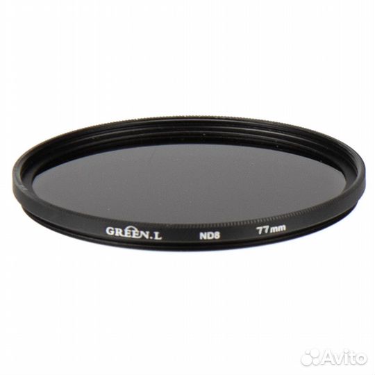 Светофильтр Green-L ND 8 - 77mm