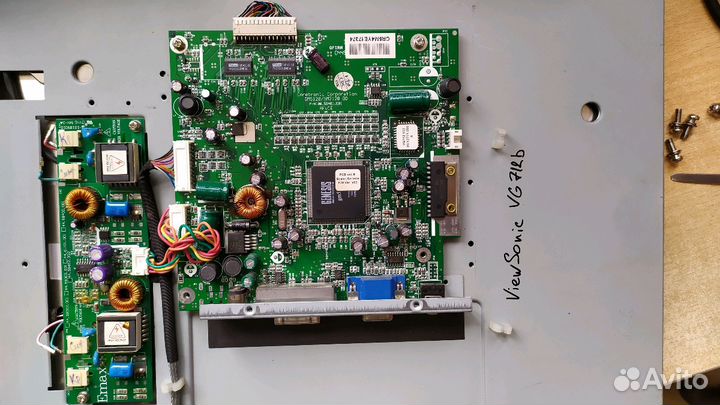 Монитор ViewSonic VG712b на запчасти