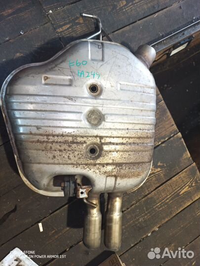 Глушитель, банка bmw 5 e60