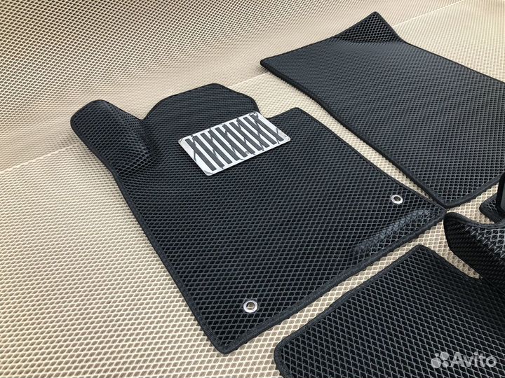 Коврики EVA (ева) Hyundai Sonata 7 + подпятник