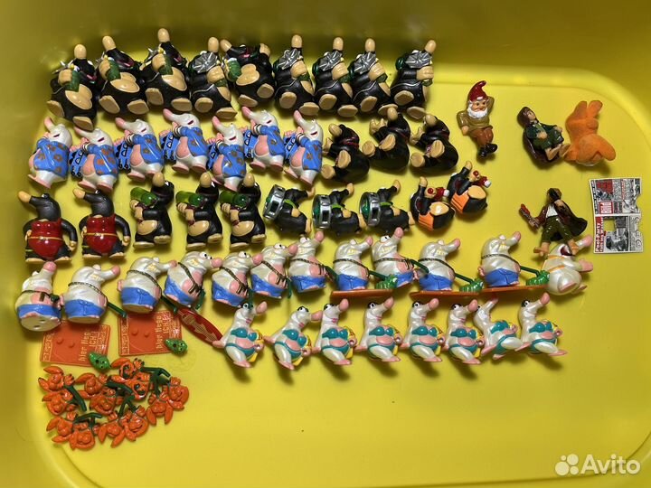 Киндер сюрприз игрушки Кроты одним лотом