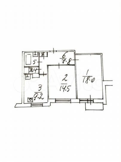2-к. квартира, 54,7 м², 2/17 эт.
