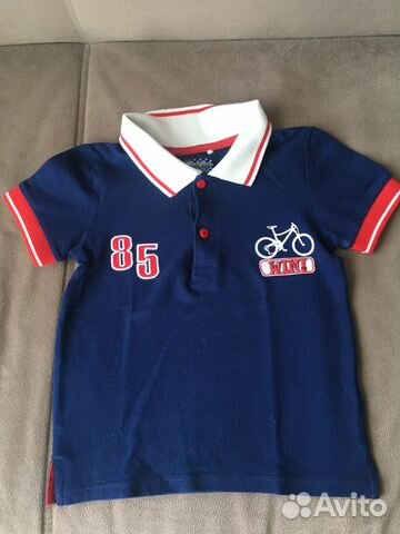 Поло для мальчика, размер 98-104