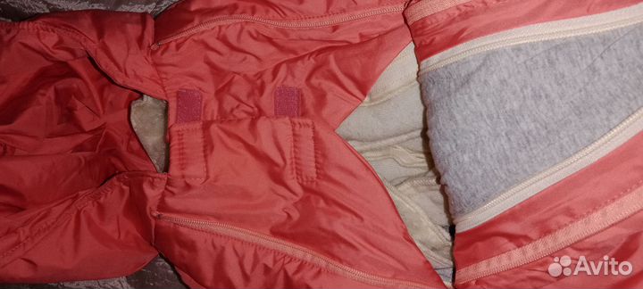 Зимний комбинезон для девочки 74 80