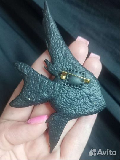 Брошь авторская