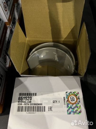 Вкладыш распредвала Detroit Diesel 651520 PAI