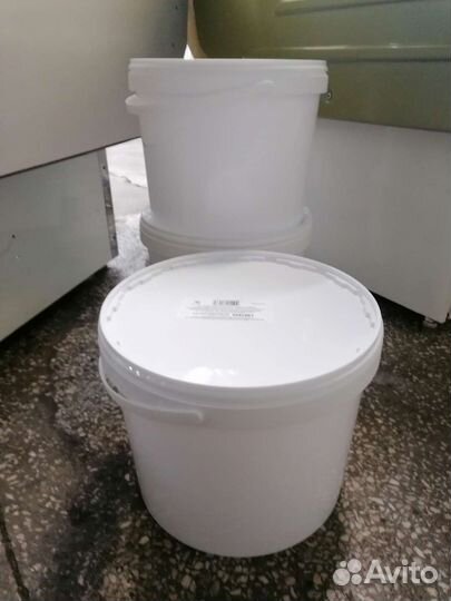 Ведро пластиковое с крышкой 10л, 5л