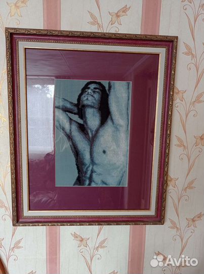 Картина вышитая крестом