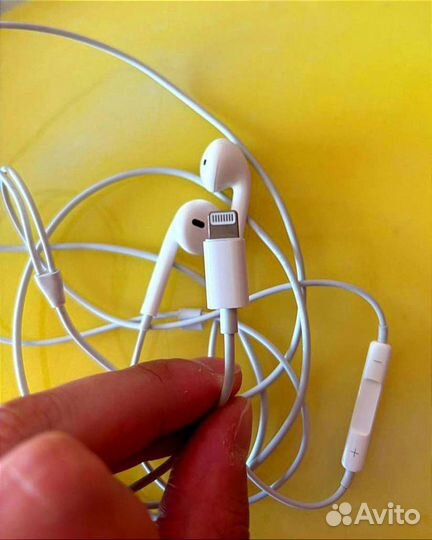 Наушники apple earpods lightning