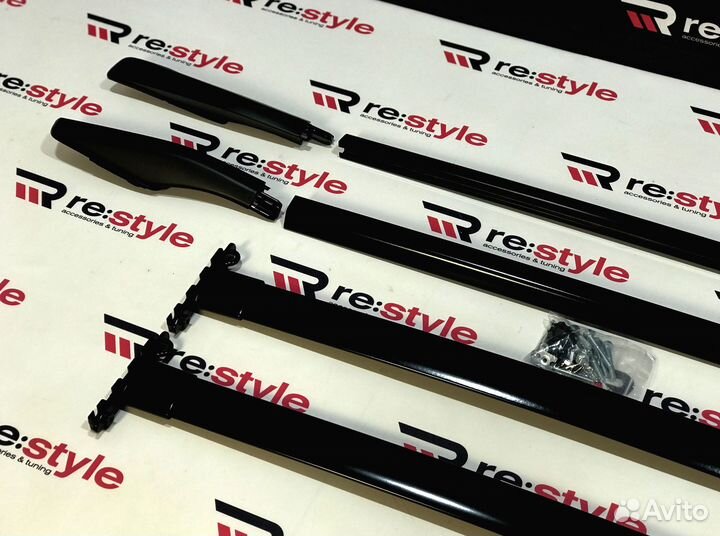 Рейлинги Toyota Harrier 30 Продольные+Поперечные 4