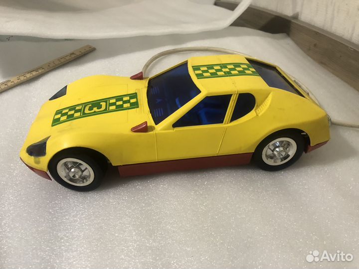 Машинка Гоночный автомобиль Игрушка СССР Завода Но