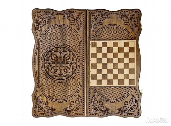 Нарды резные 