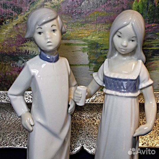 Испания.Статуэтки.Rex.Фарфор.Нао лядро стиль