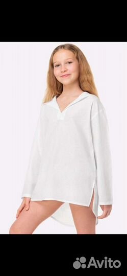 Детская пляжная туника новая