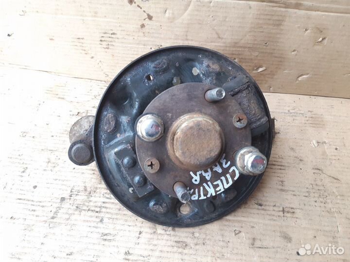 Кулак поворотный + ступица задняя Киа Спектра