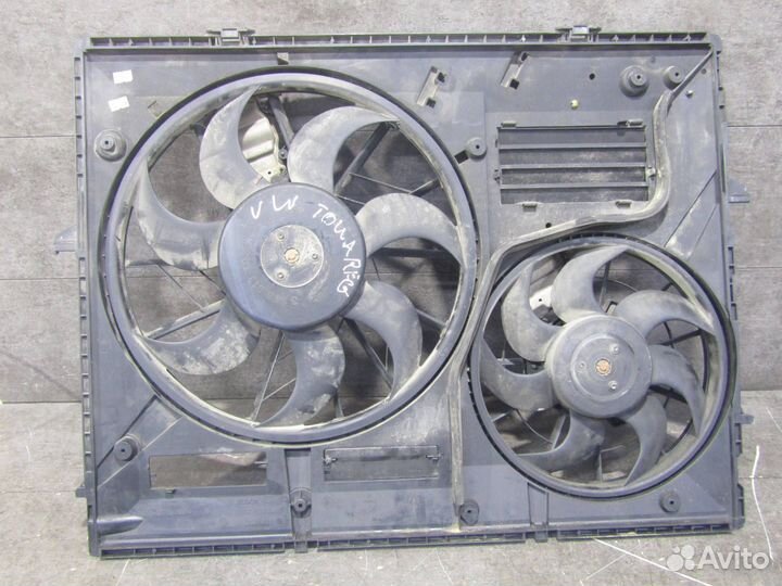 Вентилятор охлаждения Volkswagen Touareg