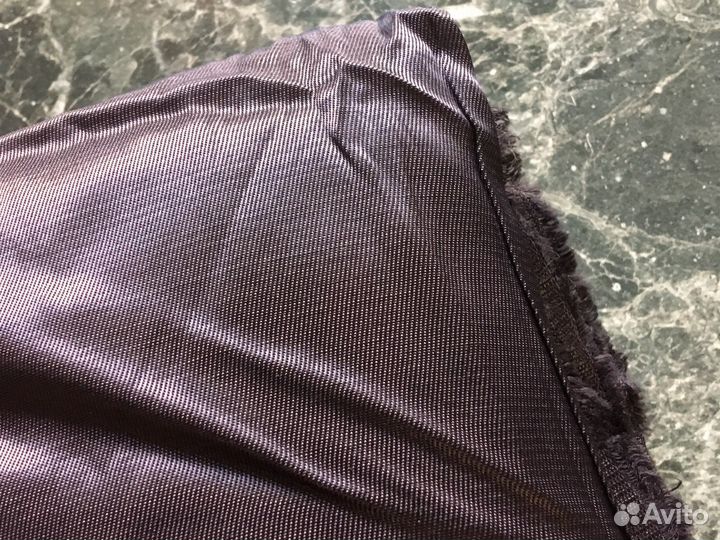 Ткань подкладочная, чёрная