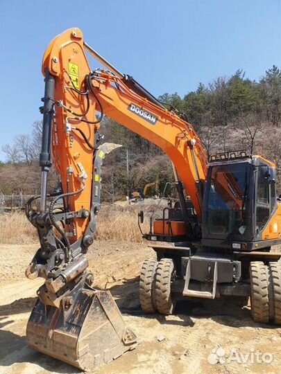Колёсный экскаватор DOOSAN DX160W, 2022