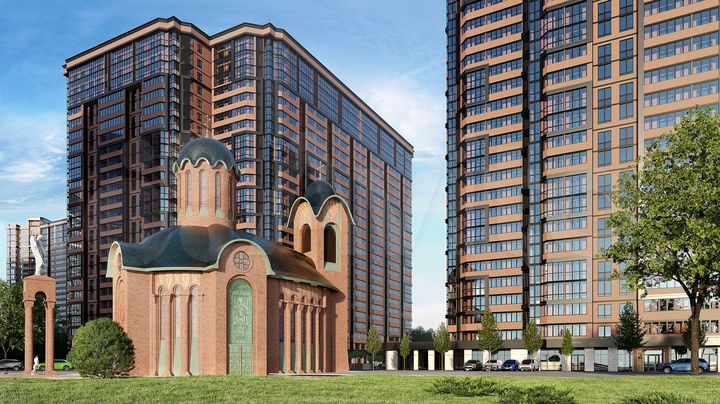 3-к. квартира, 88 м², 9/24 эт.