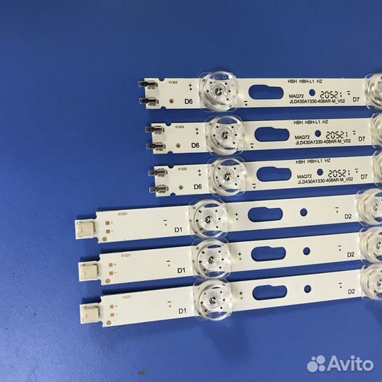 0428 Светодиодная подсветка Samsung UE43TU